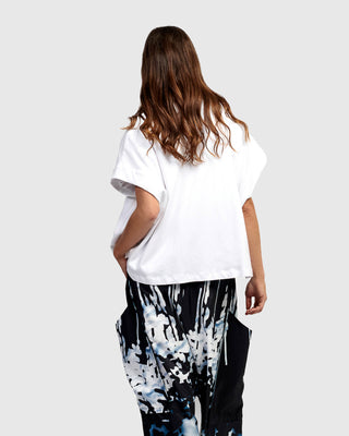 Alembika Urban Pocket Accent Jacket, White - Statement Boutique