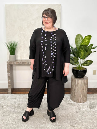 Chalet Tres Chic Reanna Top, Black - Statement Boutique