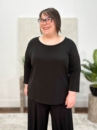 Kozan Dasma Top, Black Vogue - Statement Boutique