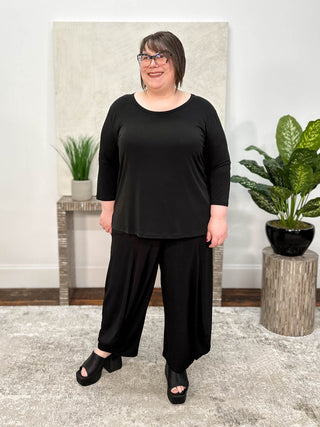 Kozan Dasma Top, Black Vogue - Statement Boutique