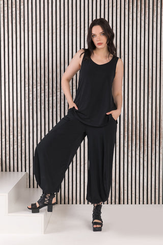 Kozan Dilly Tank, Black Vogue - Statement Boutique