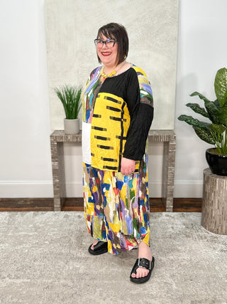 Kozan Hanson Top, Gold - Statement Boutique