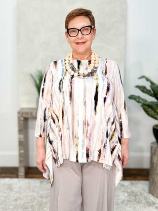 Kozan Juliet Top, Marble - Statement Boutique