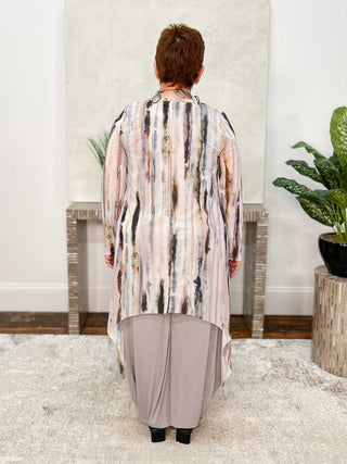 Kozan Mandy Top, Marble Mesh - Statement Boutique