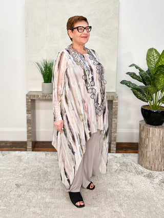 Kozan Mandy Top, Marble Mesh - Statement Boutique