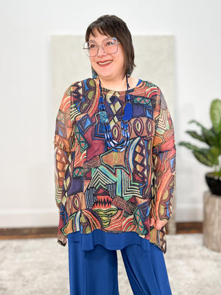 Kozan Marlowe Top, Zola Mesh - Statement Boutique