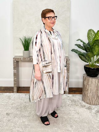 Kozan Meno Vest, Marble Mesh - Statement Boutique