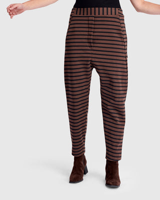 Alembika U.S. Urban Dash Harem Pants, Stripes - Statement Boutique