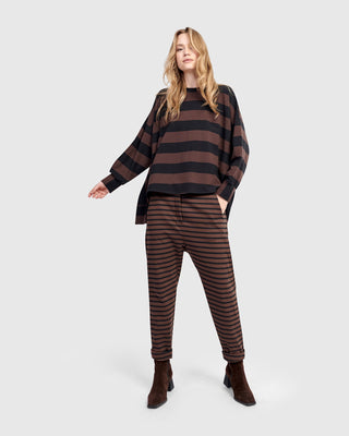 Alembika U.S. Urban Dash Harem Pants, Stripes - Statement Boutique