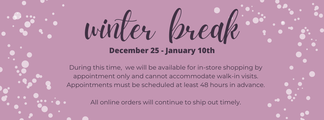 Winter Break | December 25th- January 10th