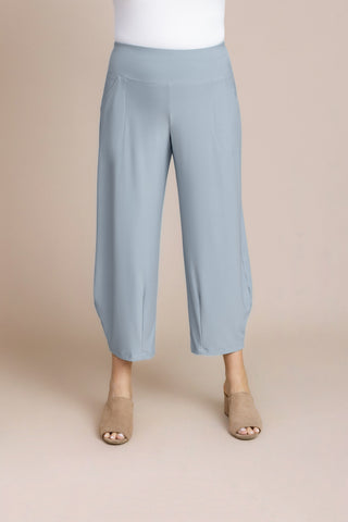 Sympli Narrow Lantern Pant, Stone Blue - Statement Boutique