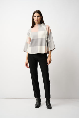 Joseph Ribkoff Classic Straight Pant, Black - Statement Boutique