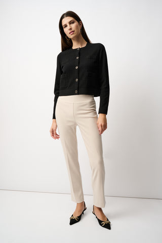 Joseph Ribkoff Classic Straight Pant, Moonstone - Statement Boutique