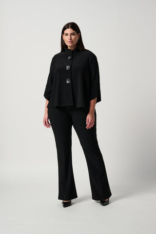 Joseph Ribkoff Classic Flared Pant, Black - Statement Boutique