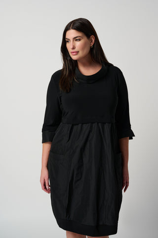 Joseph Ribkoff Classic Cocoon Dress, Black - Statement Boutique