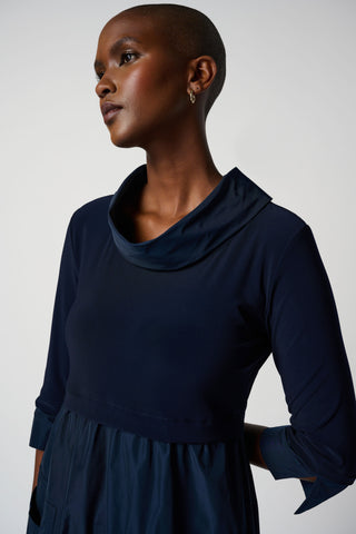 Joseph Ribkoff Classic Cocoon Dress, Midnight Blue - Statement Boutique