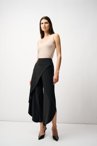 Joseph Ribkoff Classic Overlay Pant, Black - Statement Boutique