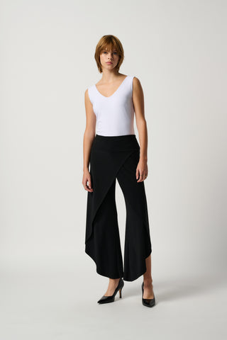 Joseph Ribkoff Classic Overlay Pant, Black - Statement Boutique