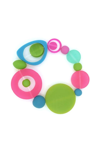 Nusantara Inc. Diwali Resin Bracelet-02805: 00001 - Statement Boutique