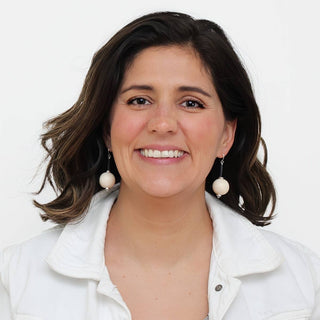 Sylca Designs Ivory Ball Drop Earring - Statement Boutique