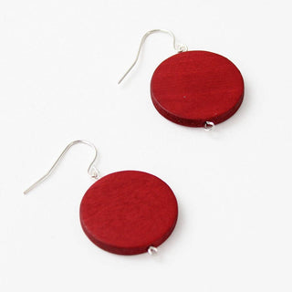 Sylca Designs Red Dot Rosie Earrings - Statement Boutique