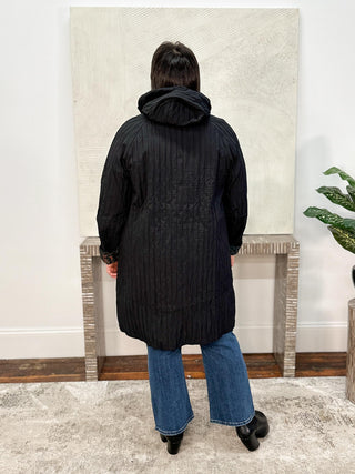 Reversible Hooded Jacket, Jellyfish Print