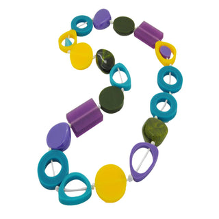 Nusantara Inc. Diwali Resin Necklace-81954 - Statement Boutique