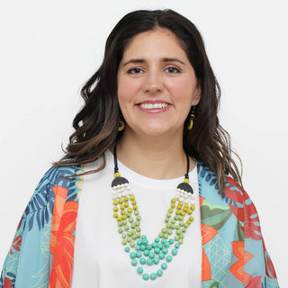 Sylca Designs Petite Turquoise Ombre Necklace - Statement Boutique