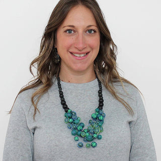 Sylca Designs Green Ada Necklace - Statement Boutique