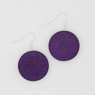 Sylca Designs Purple Dot Rosie Earrings - Statement Boutique