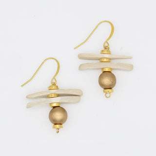 Sylca Designs Ivory Skylar Coastal Aura Earrings - Statement Boutique