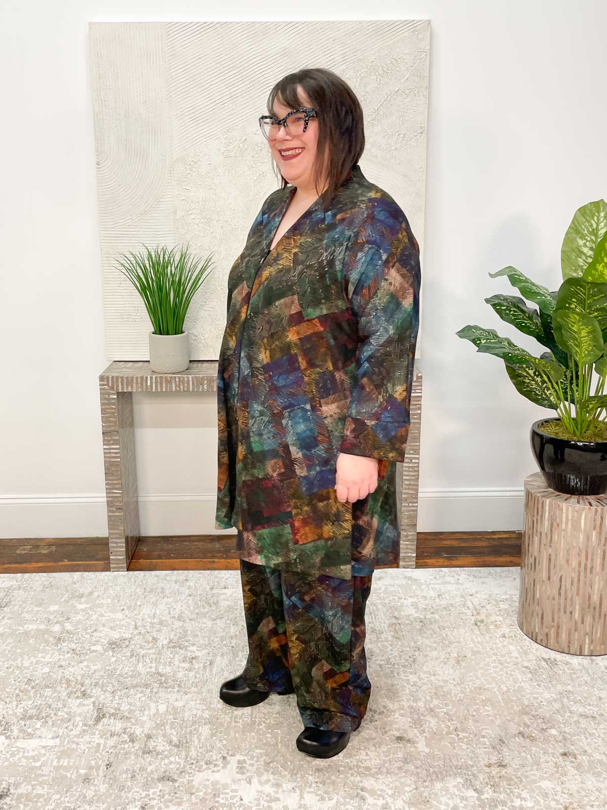 Aino Domi Pant, Rinne Print - Statement Boutique