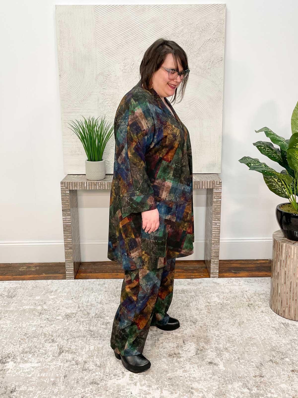 Aino Domi Pant, Rinne Print - Statement Boutique