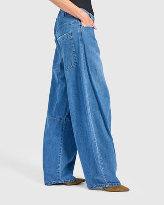 Barrel Jeans, Denim