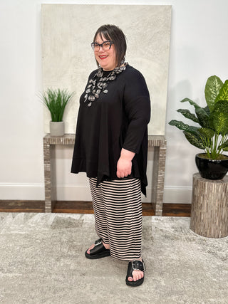 Essential Trapeze Top, Black
