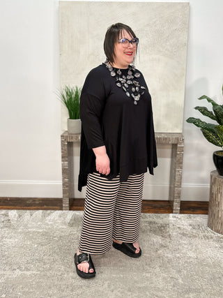Essential Trapeze Top, Black