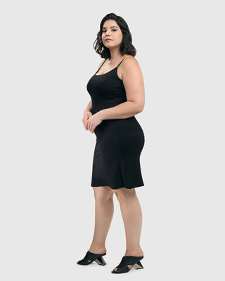 Alembika Fitted Cami Dress, Black - Statement Boutique