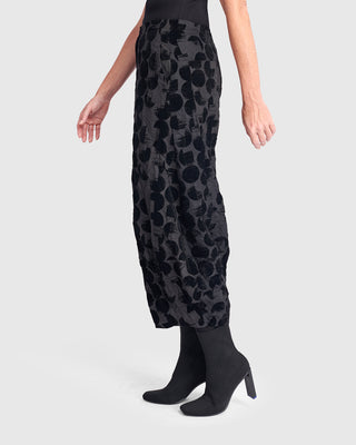 Alembika Flocked Lantern Pant, Crescent - Statement Boutique