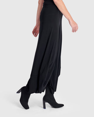 Alembika Matte Jersey Punto Pant, Black - Statement Boutique