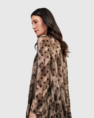 Alembika Mesh Ruffle Tunic, Aquarelle - Statement Boutique