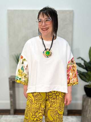 Puff Sleeve Top, Mix