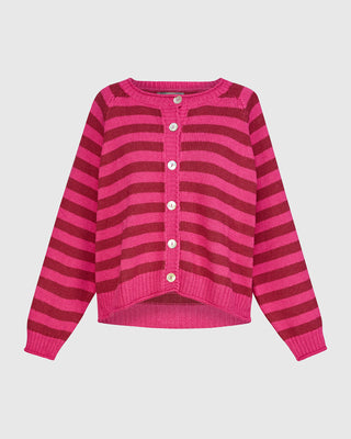 Striped Cardigan Sweater