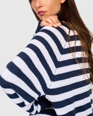Striped Cardigan Sweater
