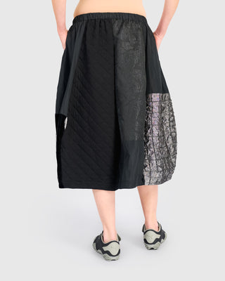Taffeta & Jacquard Skirt, Mix