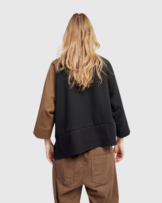 Alembika UT626M Urban Angled Hem Top, Mix - Statement Boutique