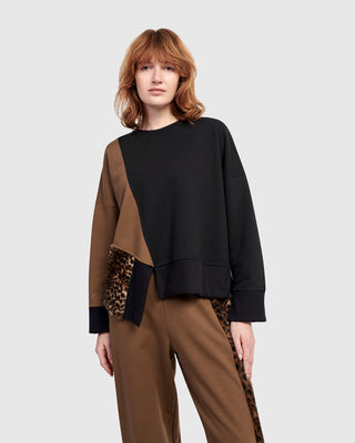 Alembika UT627 Urban Asymmetric Hem Top, Mix - Statement Boutique
