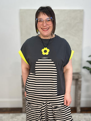 Alembika Urban Boxy Tee, Heart - Statement Boutique