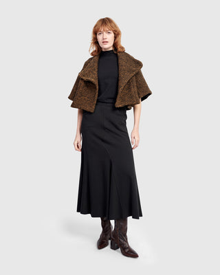 Alembika Urban Cropped Boucle Jacket, Honey - Statement Boutique