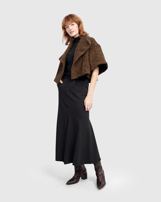 Alembika Urban Cropped Boucle Jacket, Honey - Statement Boutique