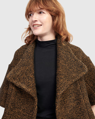 Alembika Urban Cropped Boucle Jacket, Honey - Statement Boutique